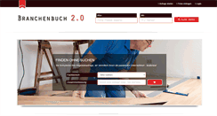 Desktop Screenshot of branchenbuch20.de